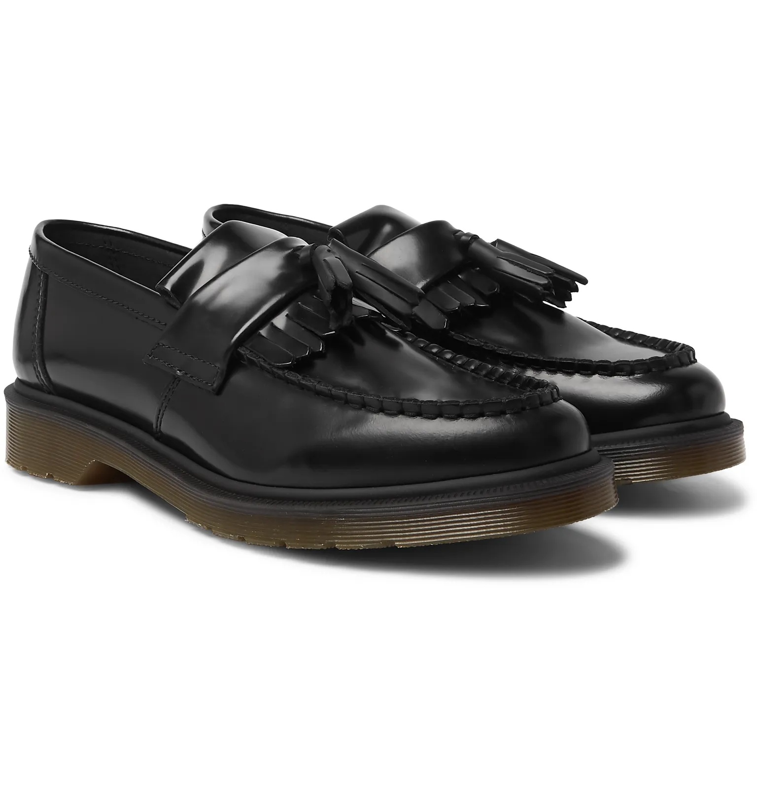 Adrian Polished-Leather Tasselled Loafers - 2