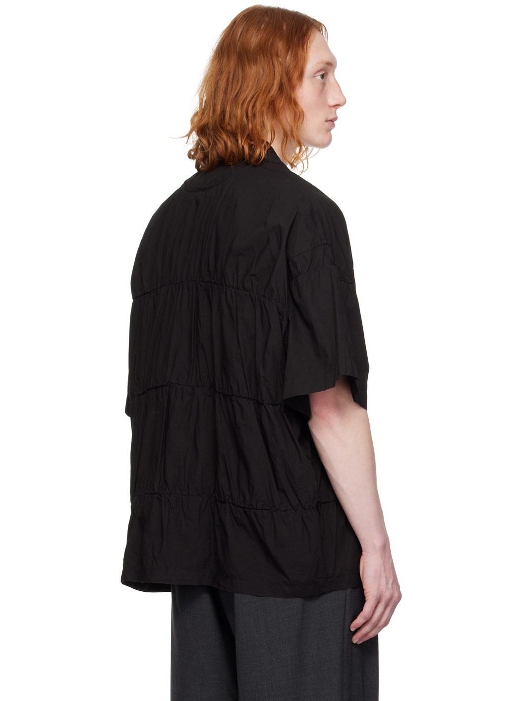 Black Cinched Shirt - 3