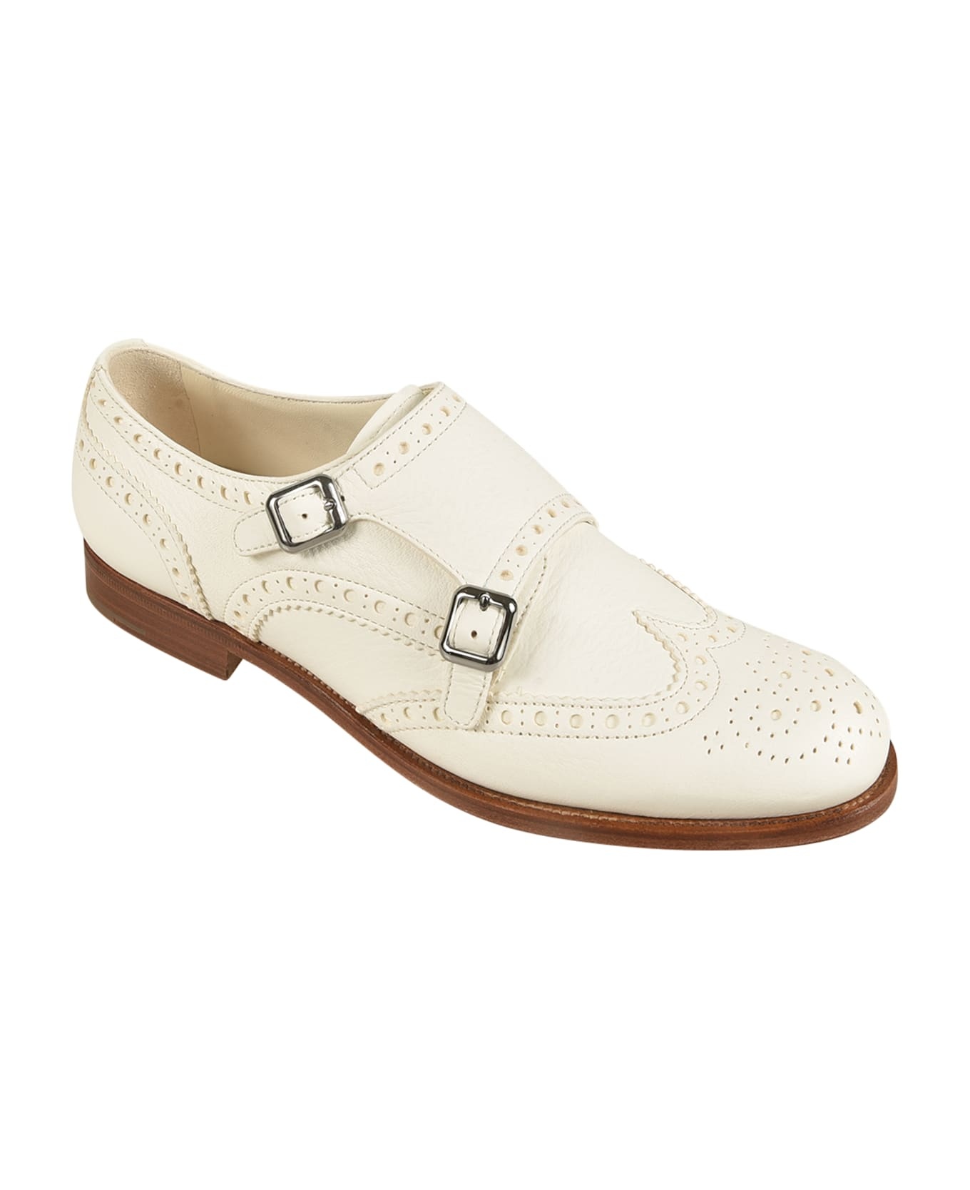 Buckle Wrap Derby Shoes - 2