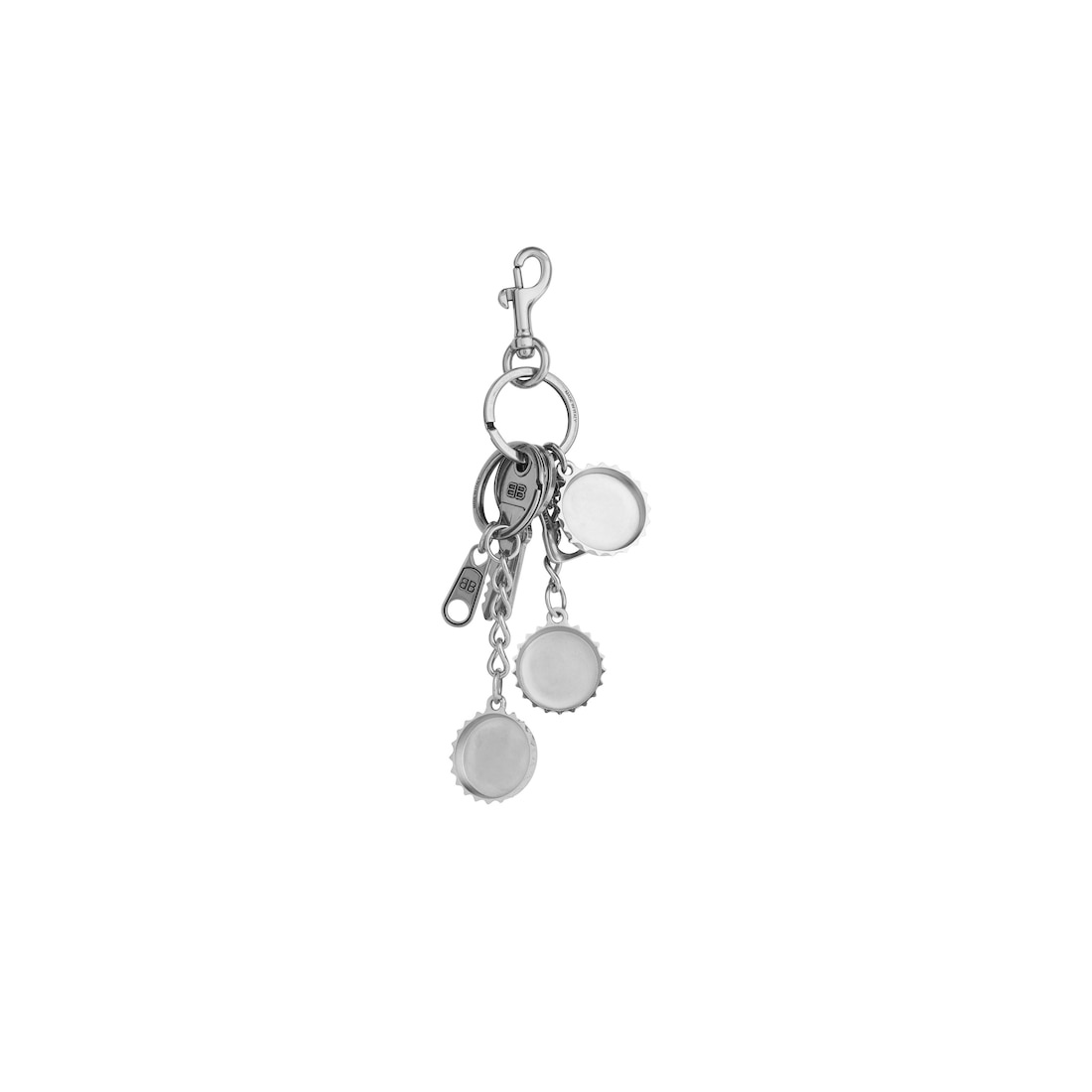Men's Charm/keychain Bottle Caps  in Silver/multicolor - 2