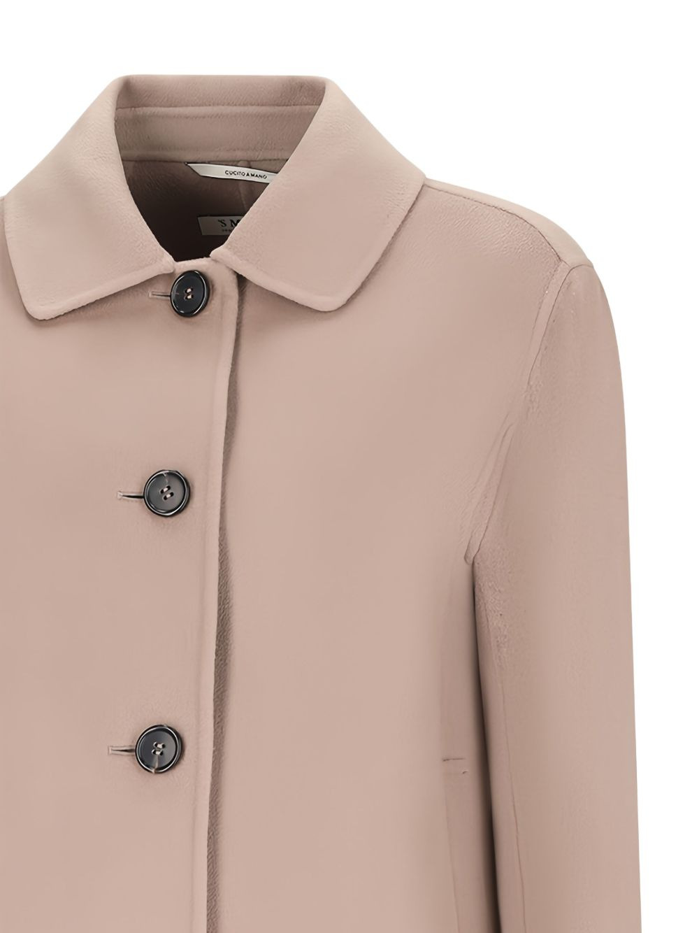 virgin-wool single-breasted coat - 3