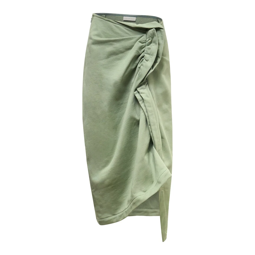 Fitted Draped Skirt - 1