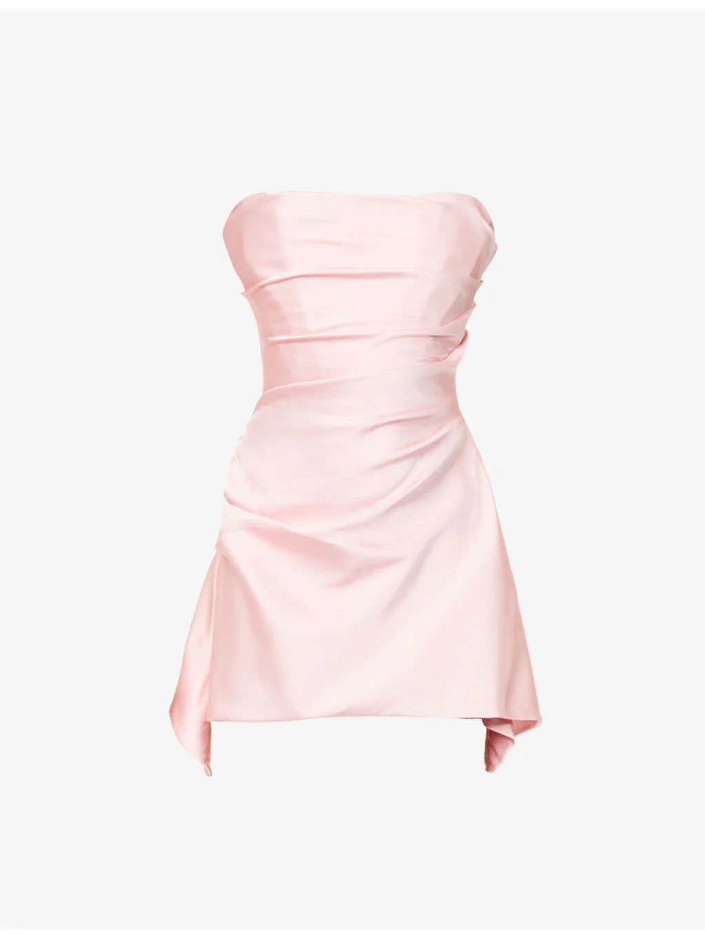 Jasmine strapless cotton-blend mini dress - 1