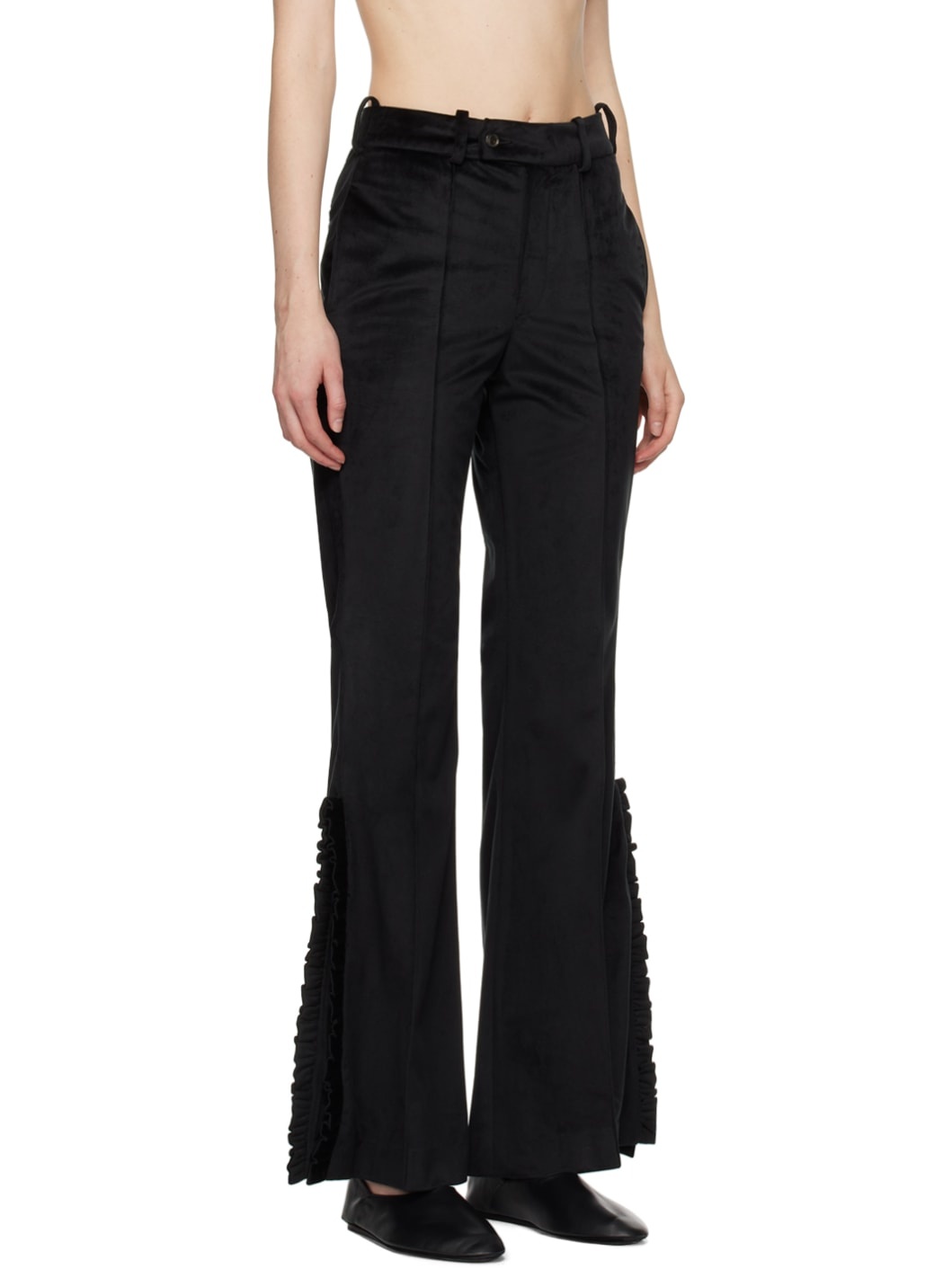 Black Alessia Trousers - 2