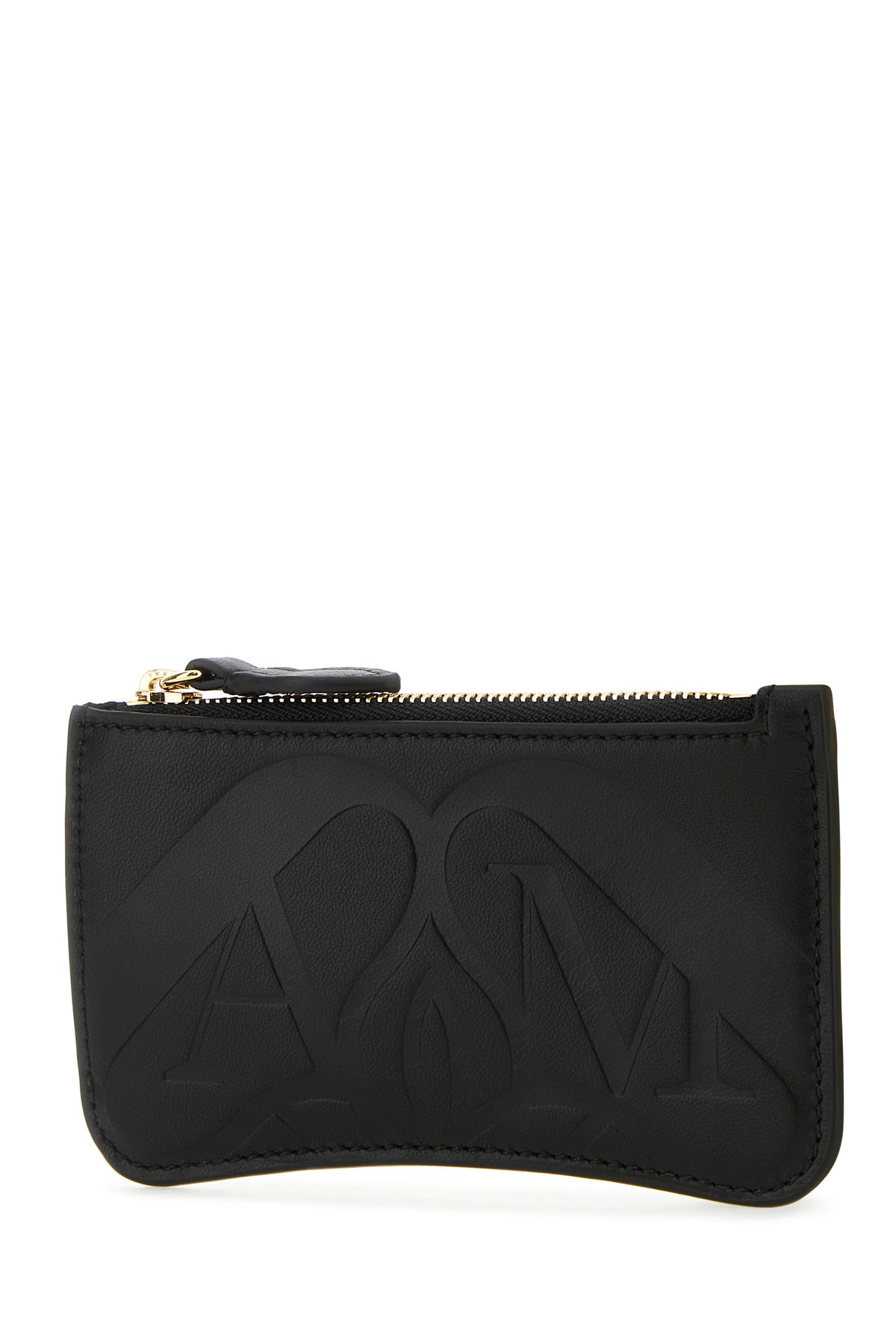 Black leather card holder - 2