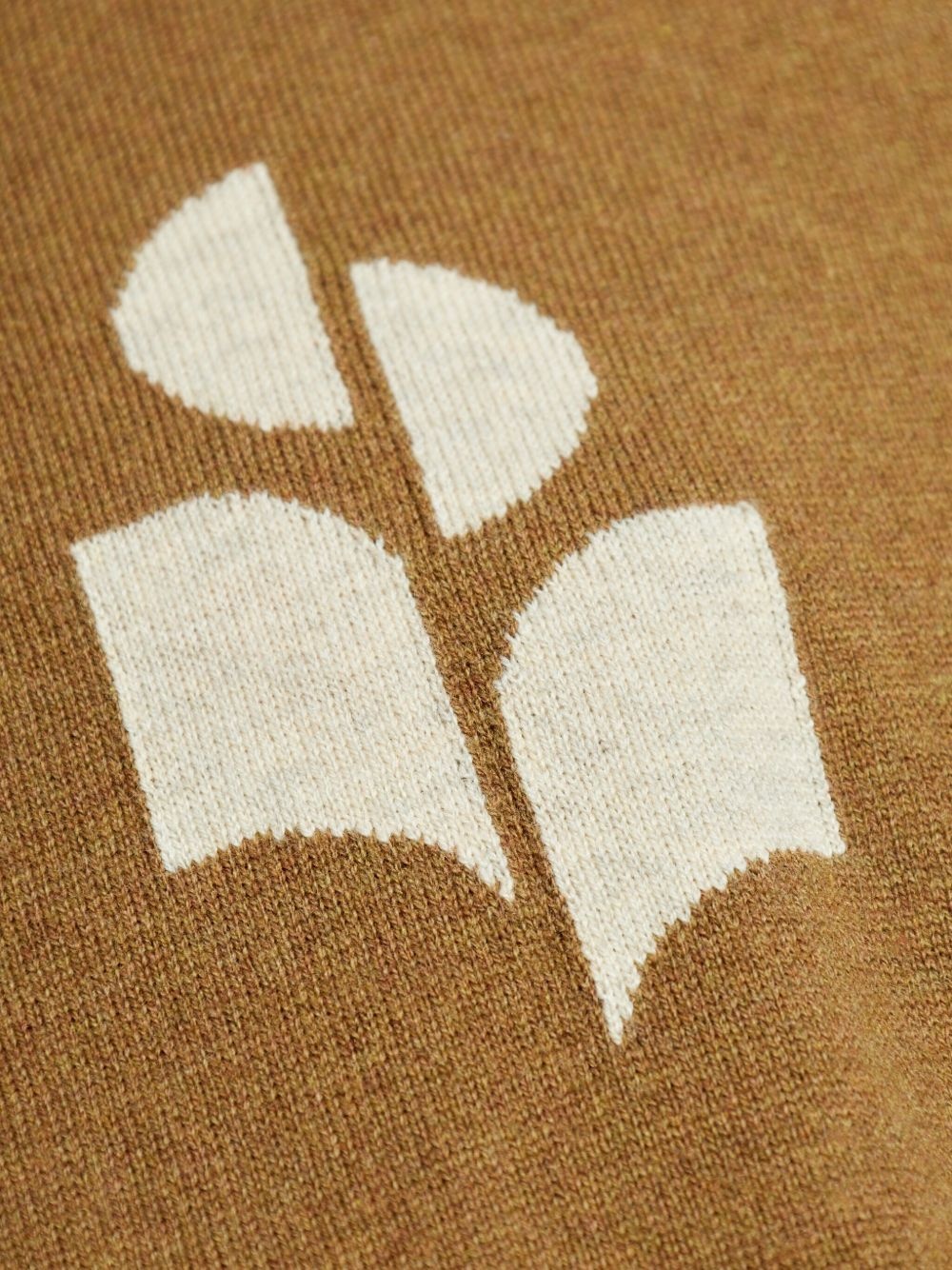 Marisans logo-detail round-neck sweater - 5
