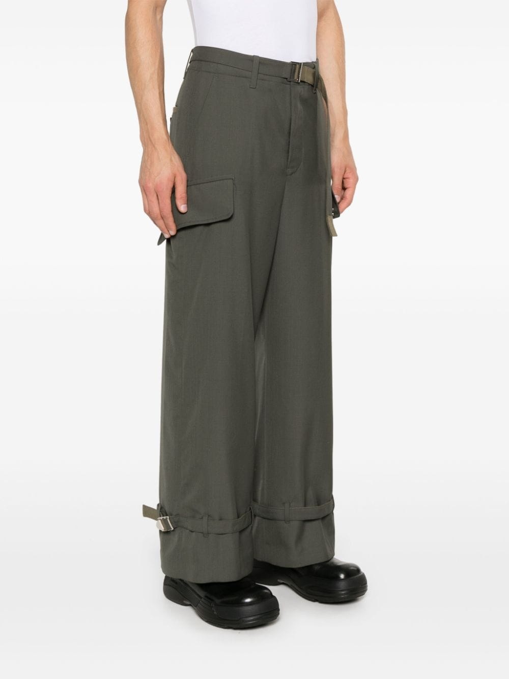 wide-leg trousers - 3