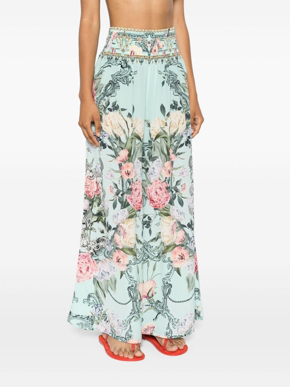 Petal Promise Land wide-leg trousers - 3