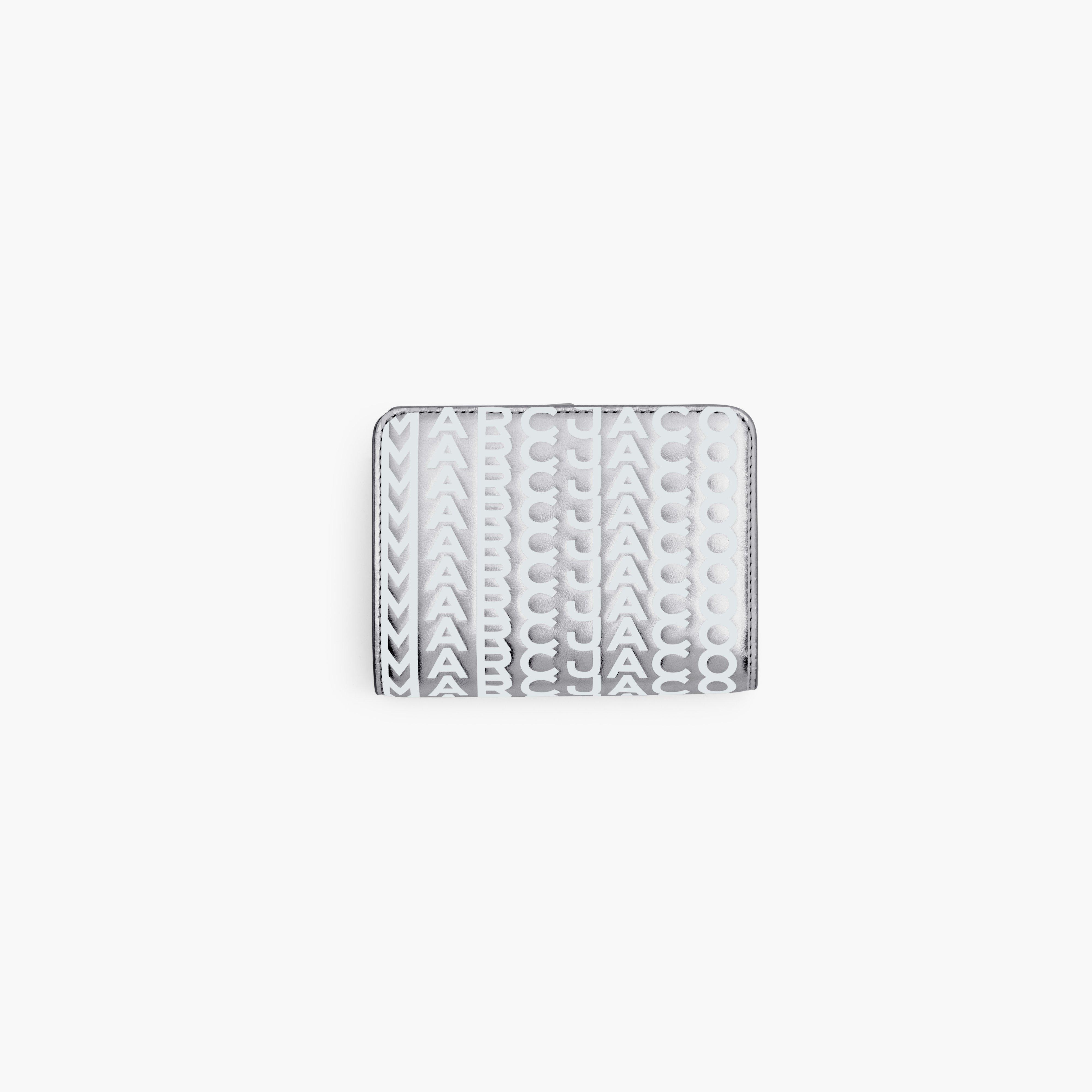 THE MONOGRAM METALLIC MINI COMPACT WALLET - 1