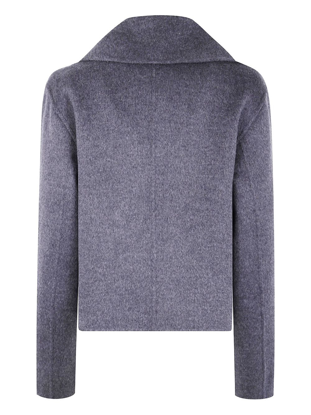 double-breasted wool jacket - 2