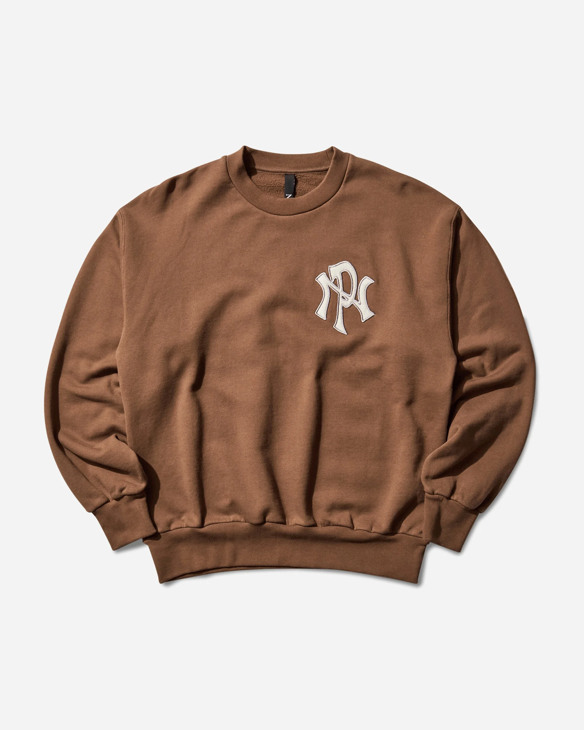 NYP Crewneck Sweatshirt Brown - 1