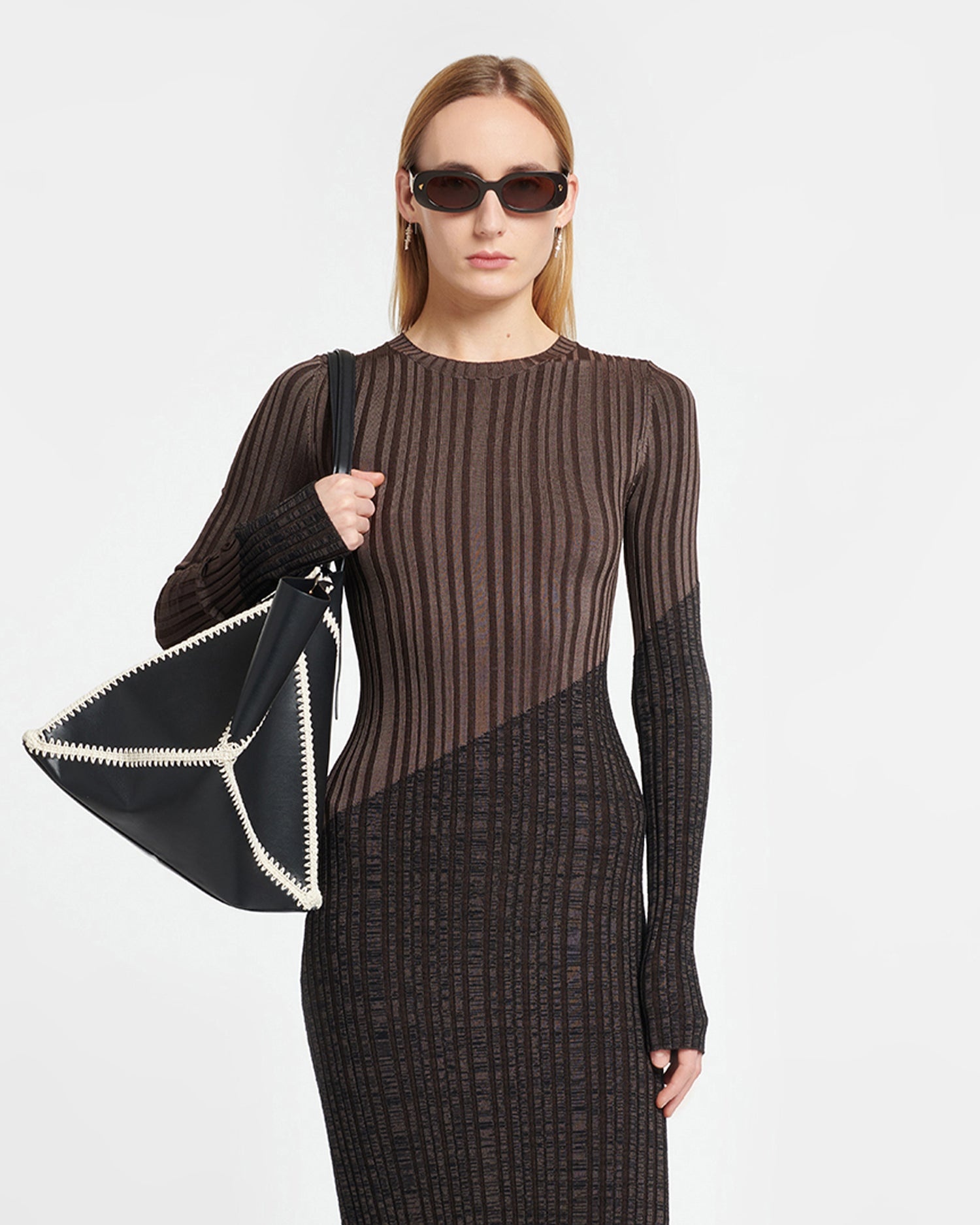 Ribbed Merino Wool Dress - 3