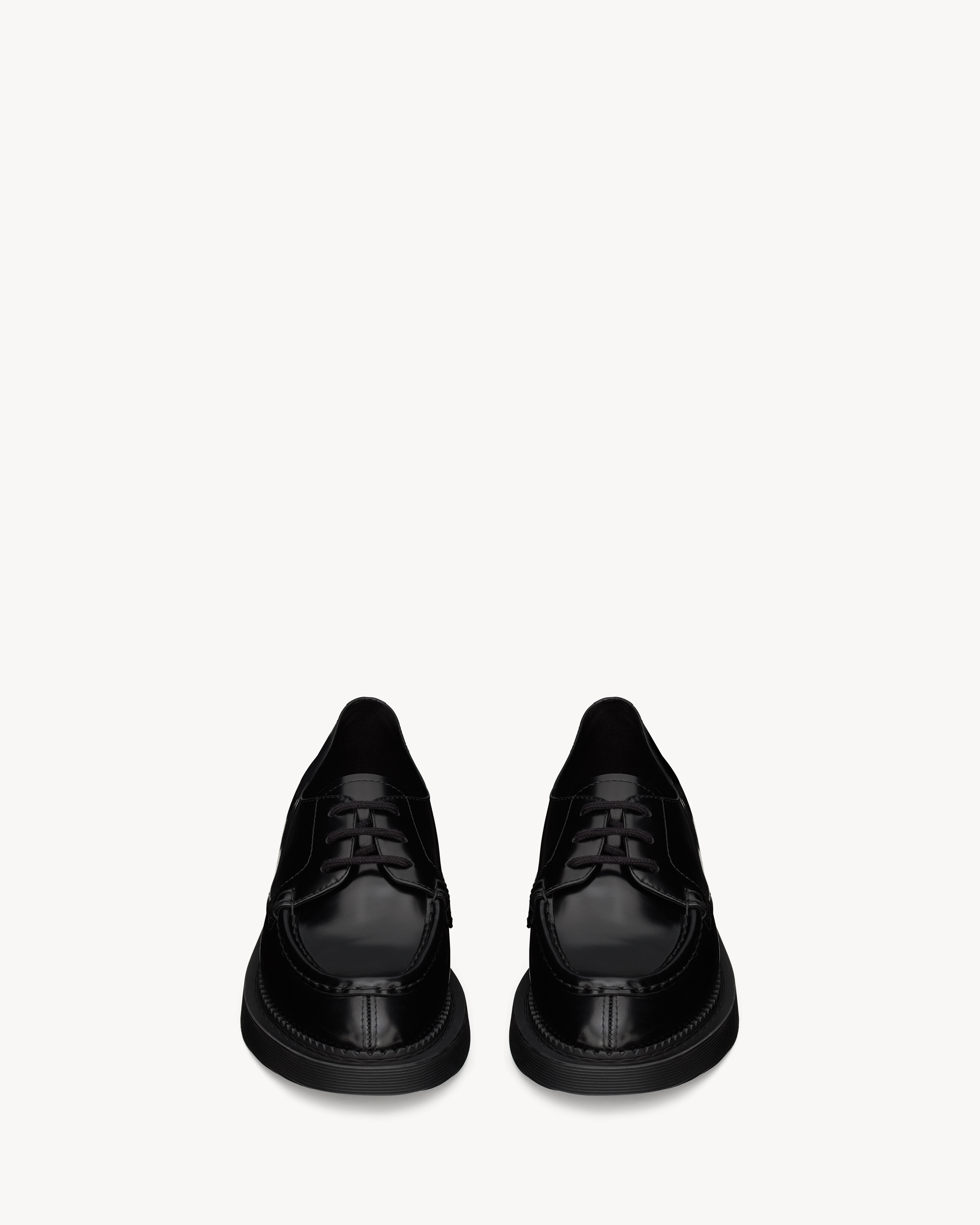 WIM DERBIES IN SMOOTH LEATHER - 2