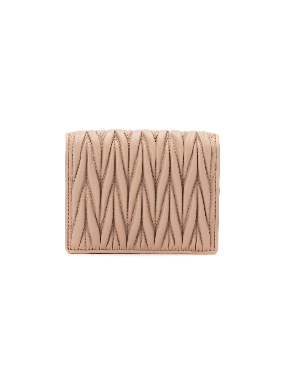 matelassé mini wallet - 2