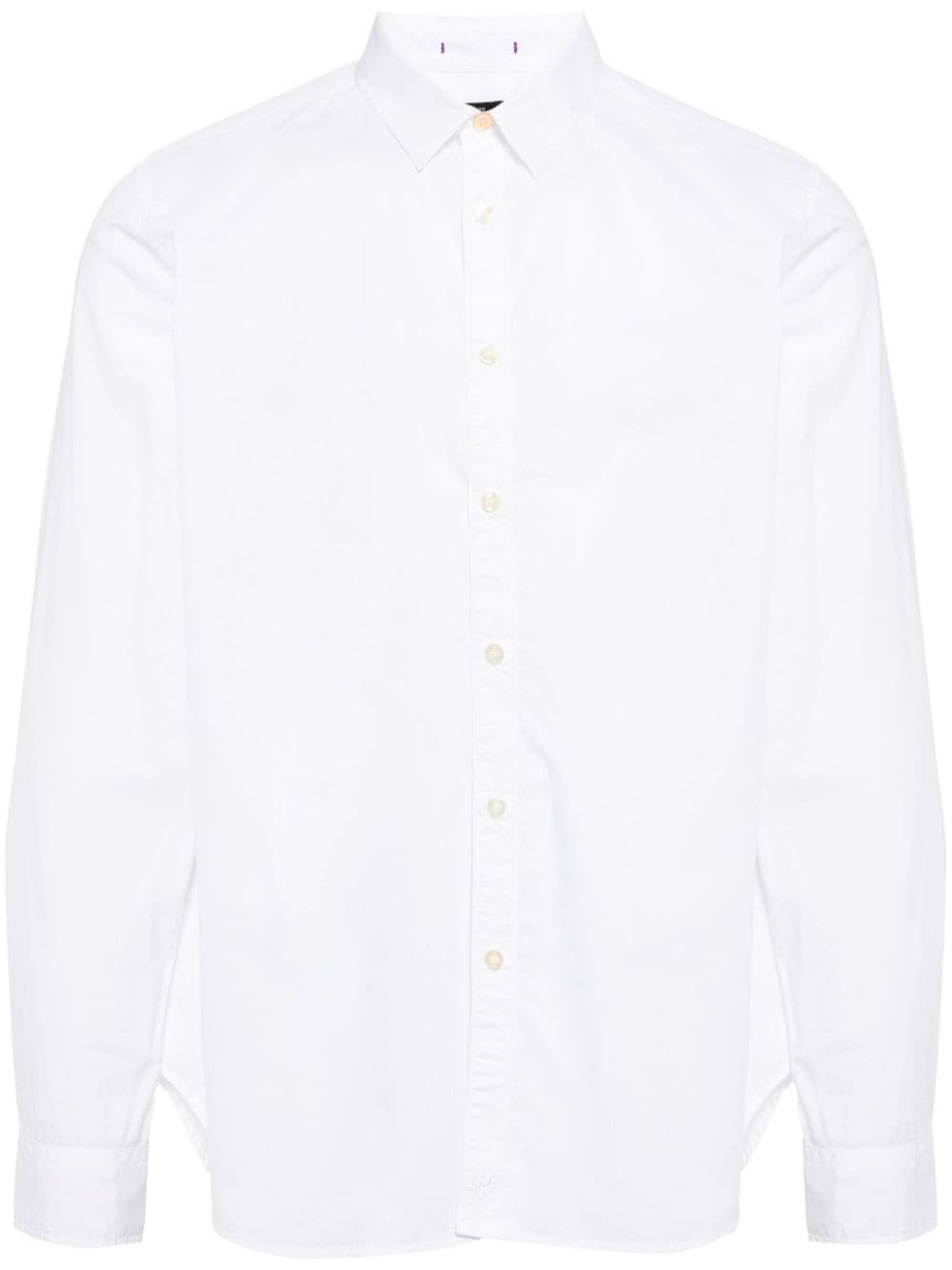 long-sleeve cotton shirt - 1