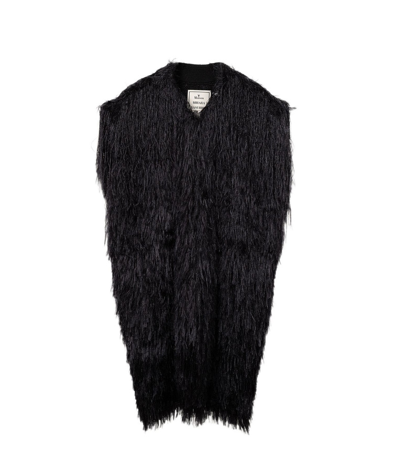 Shaggy Fringe Knit Vest 22