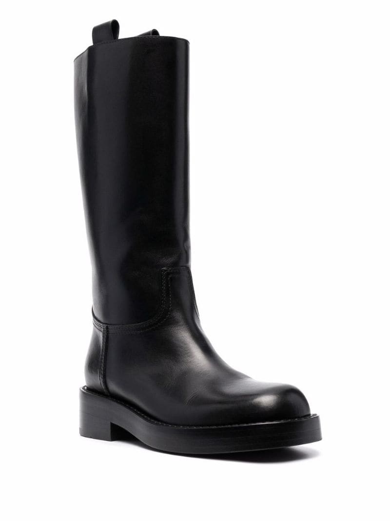Stein mid-calf almond-toe boots - 2