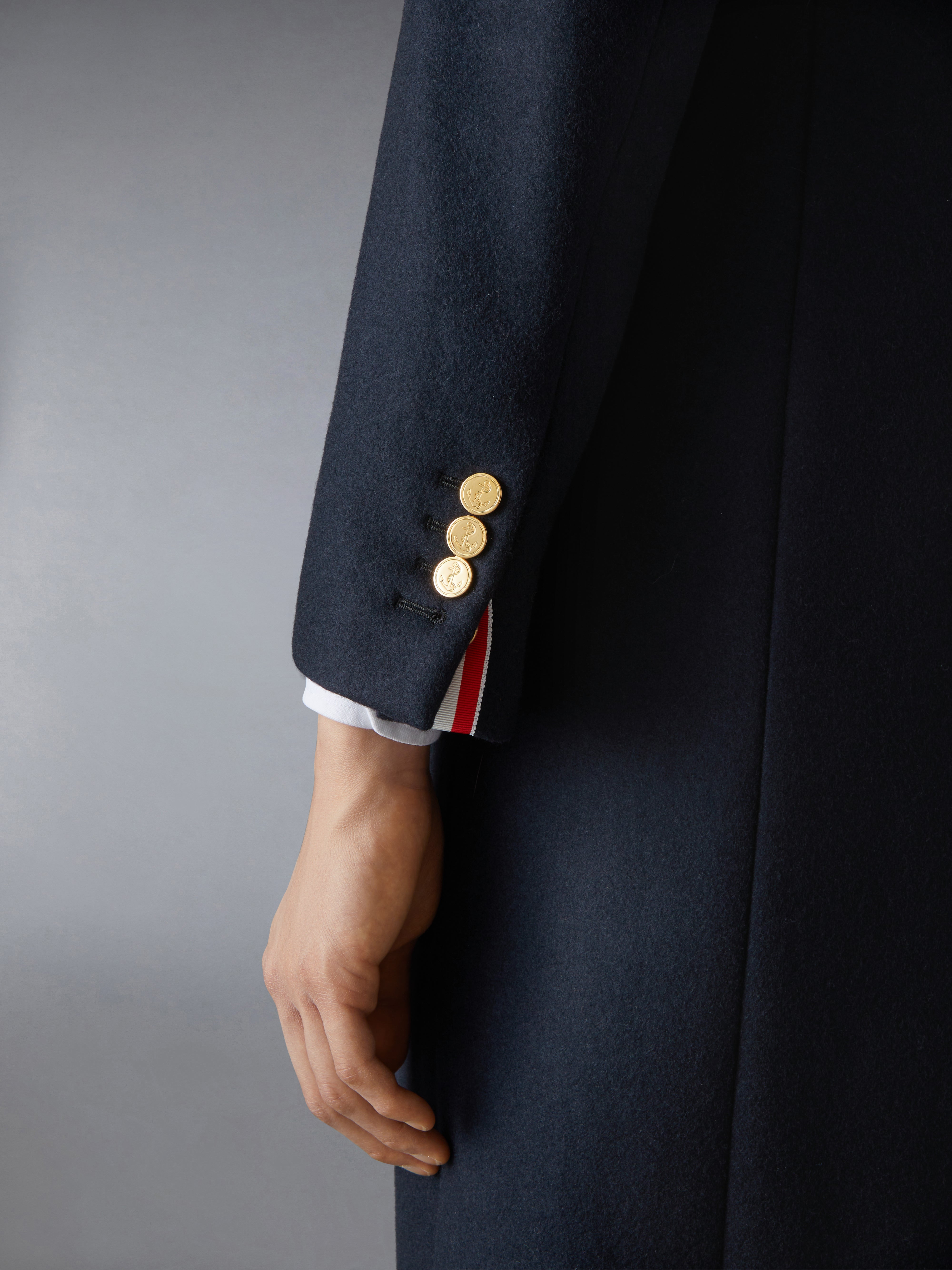 MELTON CLASSIC BAL COLLAR OVERCOAT - 6