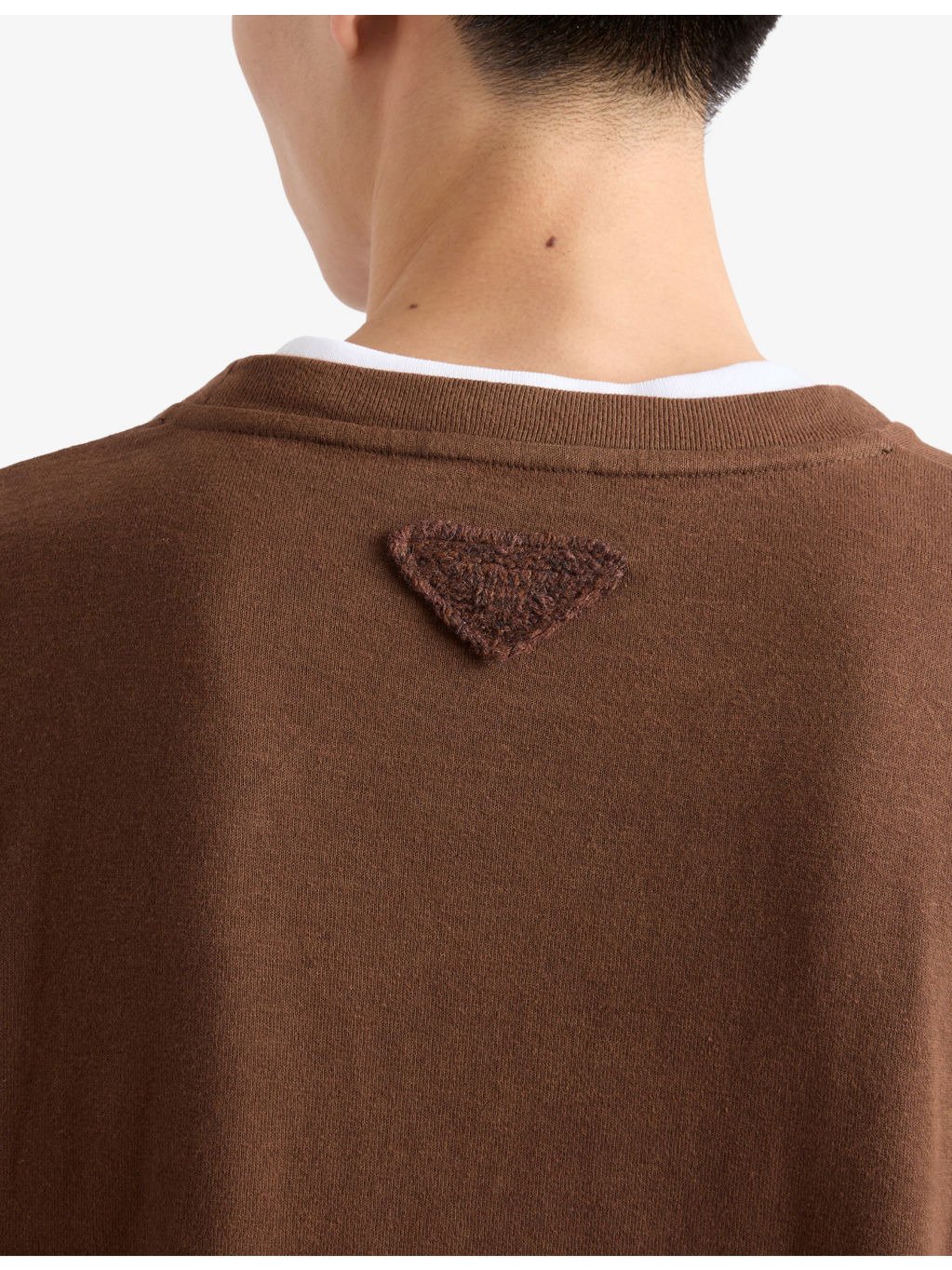 Crewneck Boxy-Fit Cotton-Jersey T-Shirt - 5