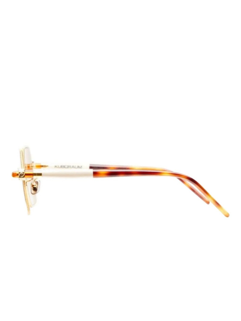 Kuboraum geometric-frame sunglasses outlook