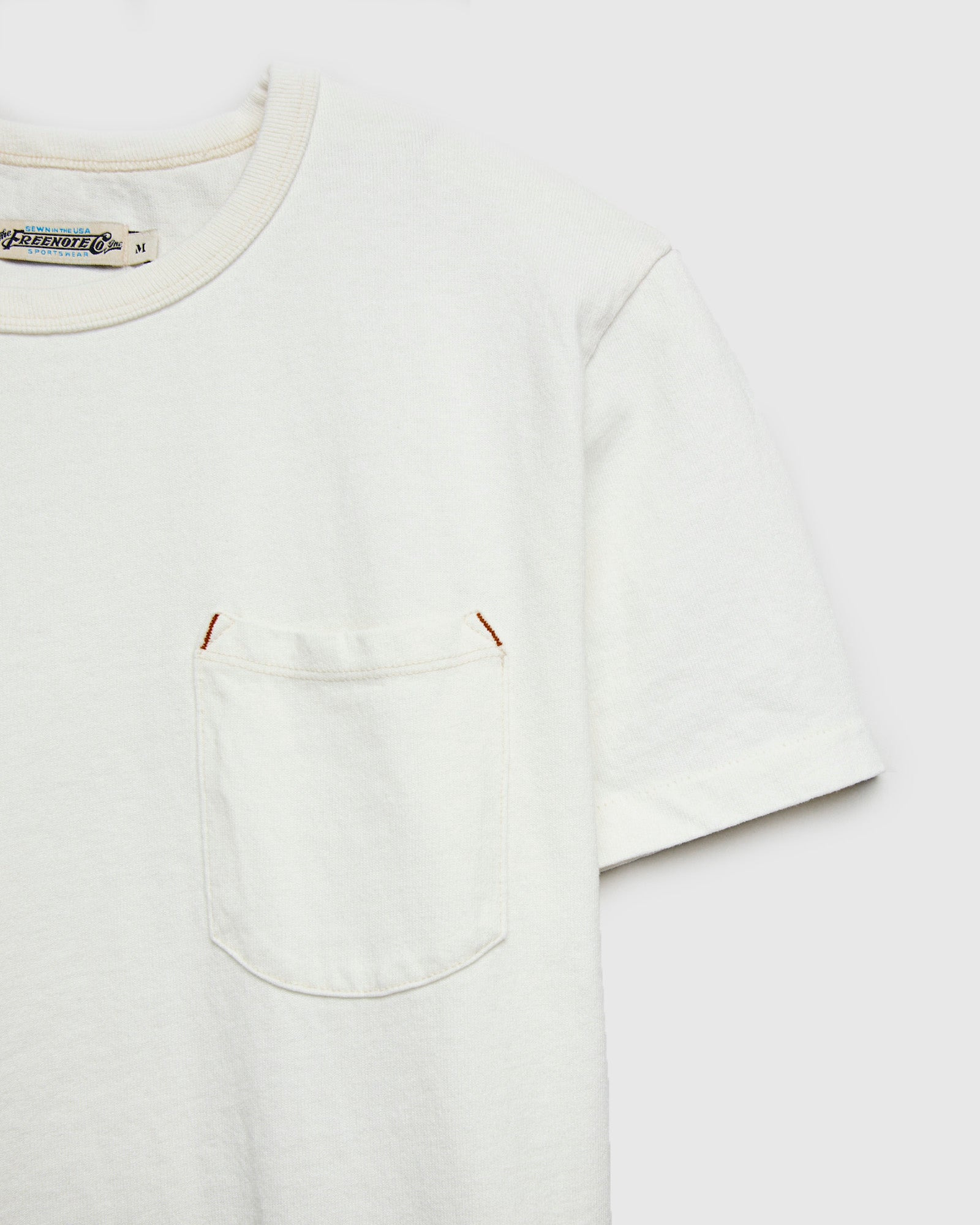 13oz Pocket T-Shirt in White - 4
