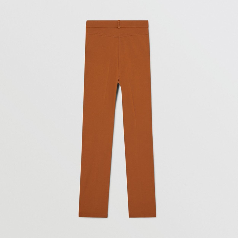 Pocket Detail Jersey Tailored Trousers 6