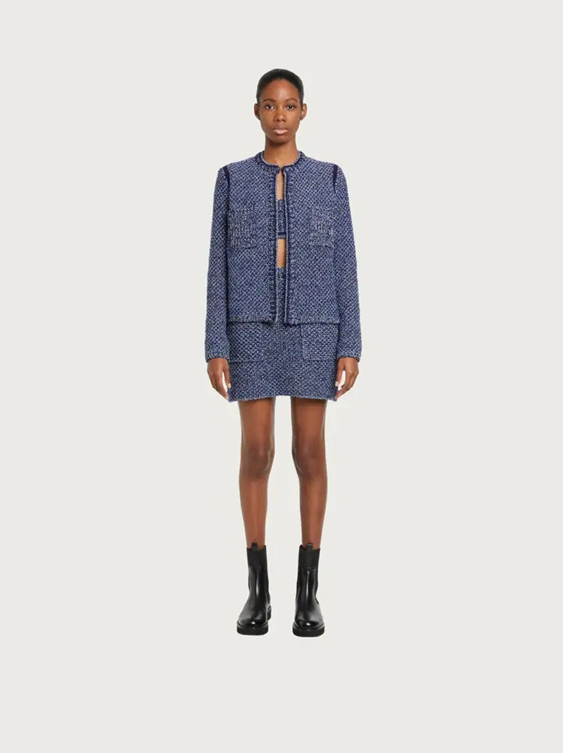 KNITTED MINI SKIRT 4