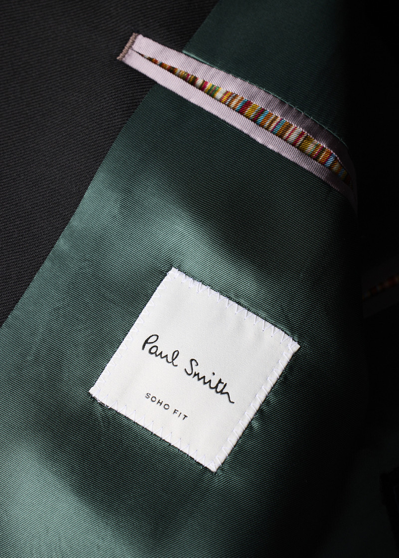 The Soho - Tailored-Fit Black Wool 'A Suit To Travel In' Suit 6