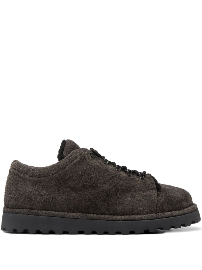 Pallottola Crepping lace-up derby shoe 1