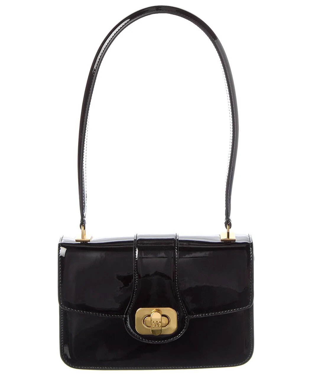 CELINE Teen Josephine Patent Shoulder Bag - 1