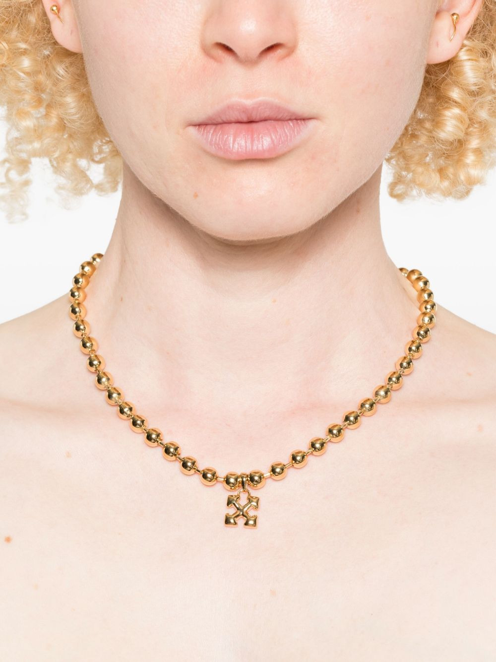 ball-chain necklace - 2