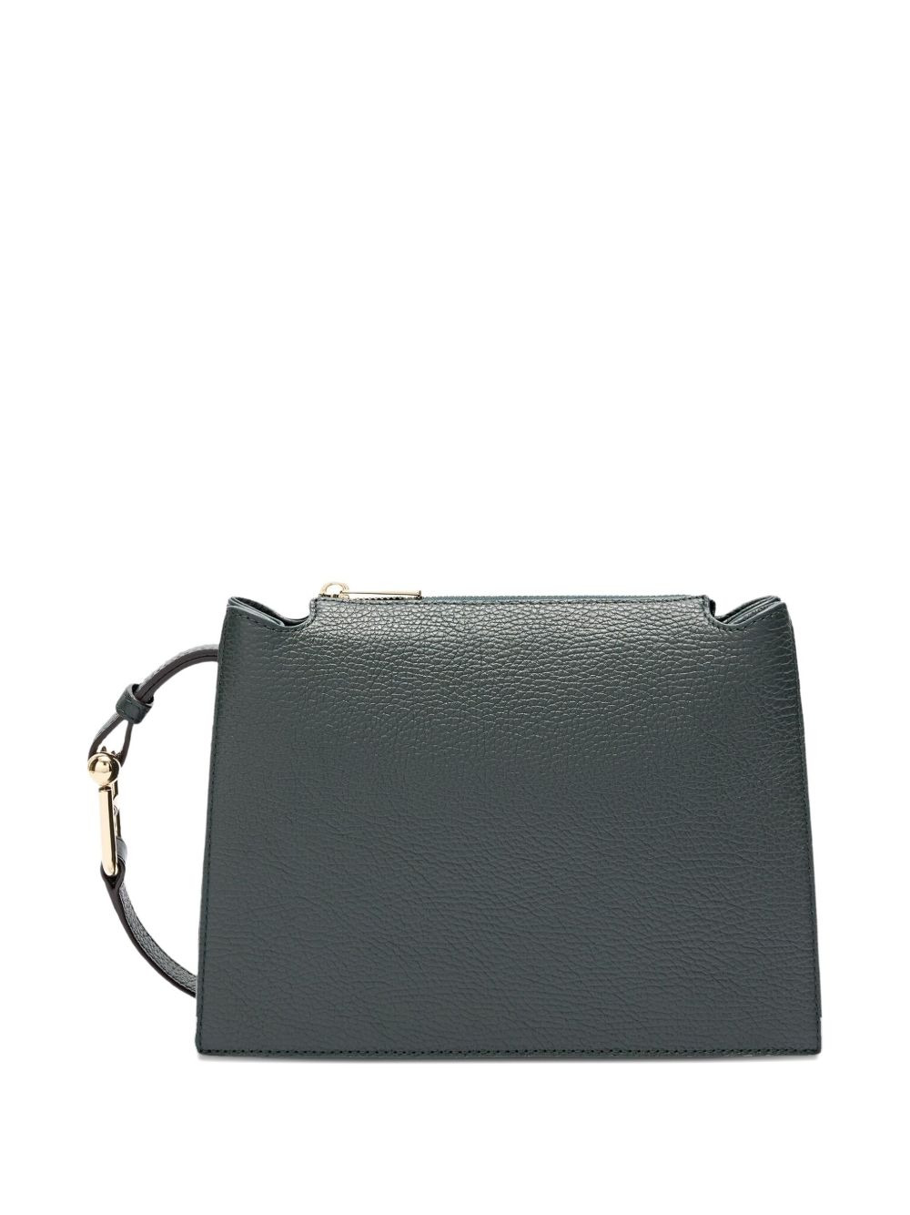 zip-top flap satchel - 3