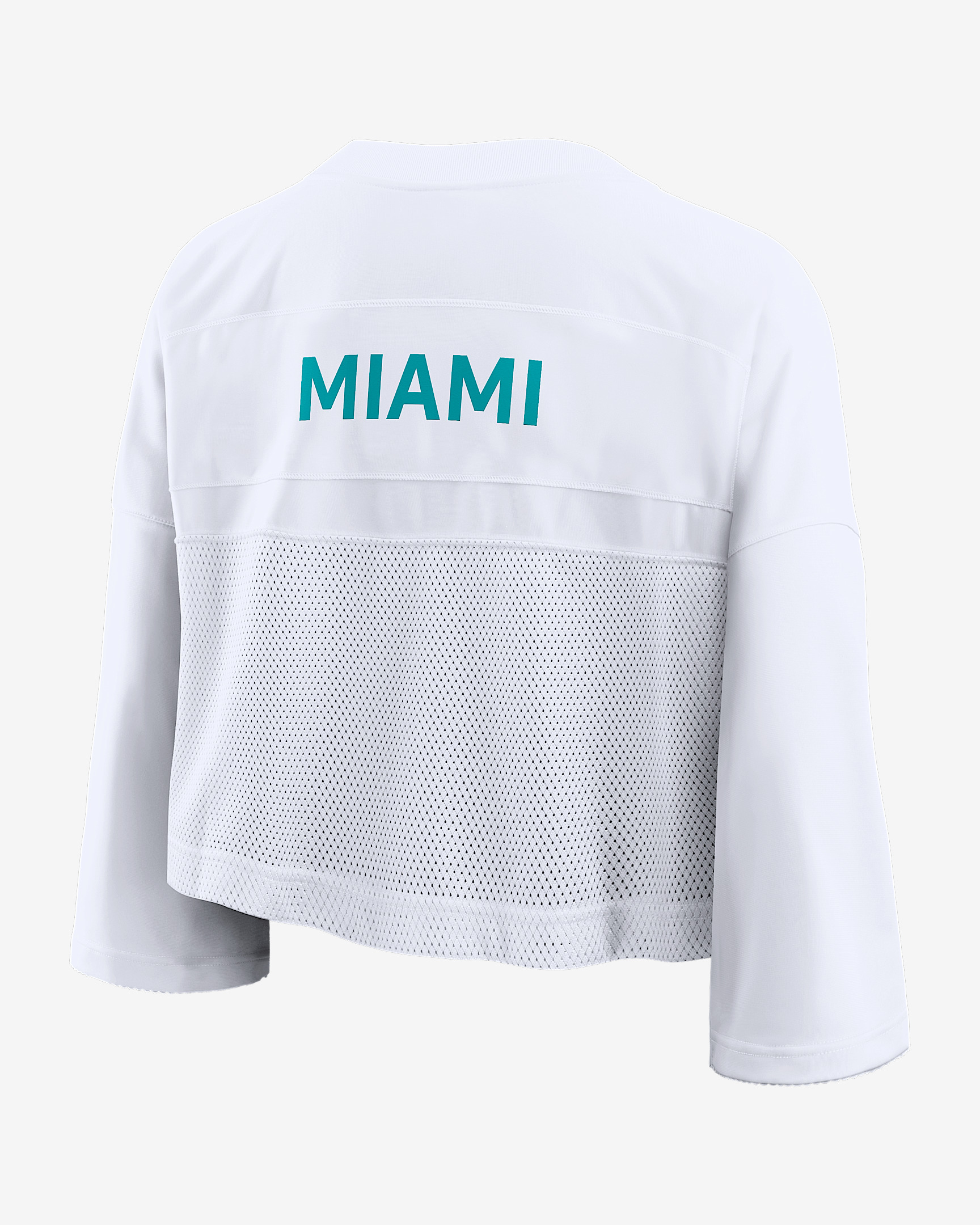 Miami Dolphins Wide Receiver Jersey Fashion Women's Nike Dri-FIT NFL Cropped Top - 2