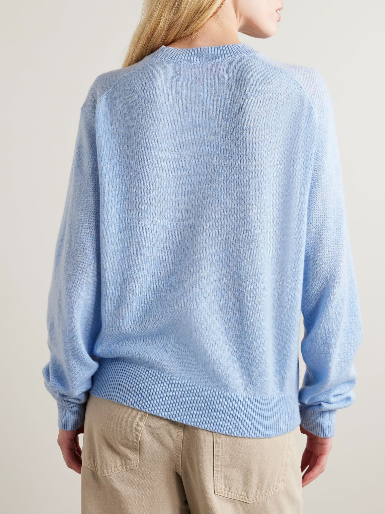 Tranquility cashmere sweater Blue - 4