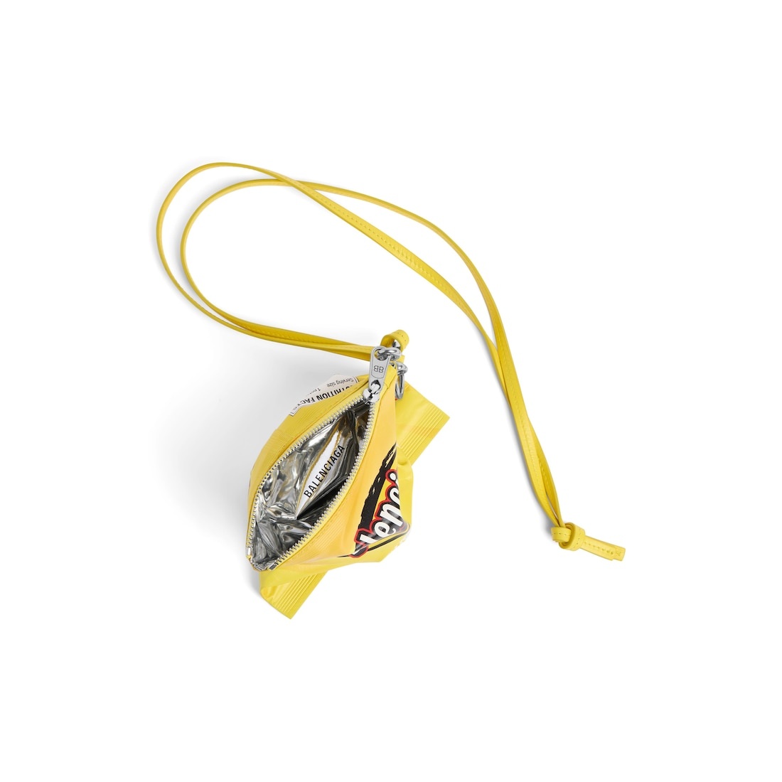 Chips Phone Holder Pouch in Yellow - 3