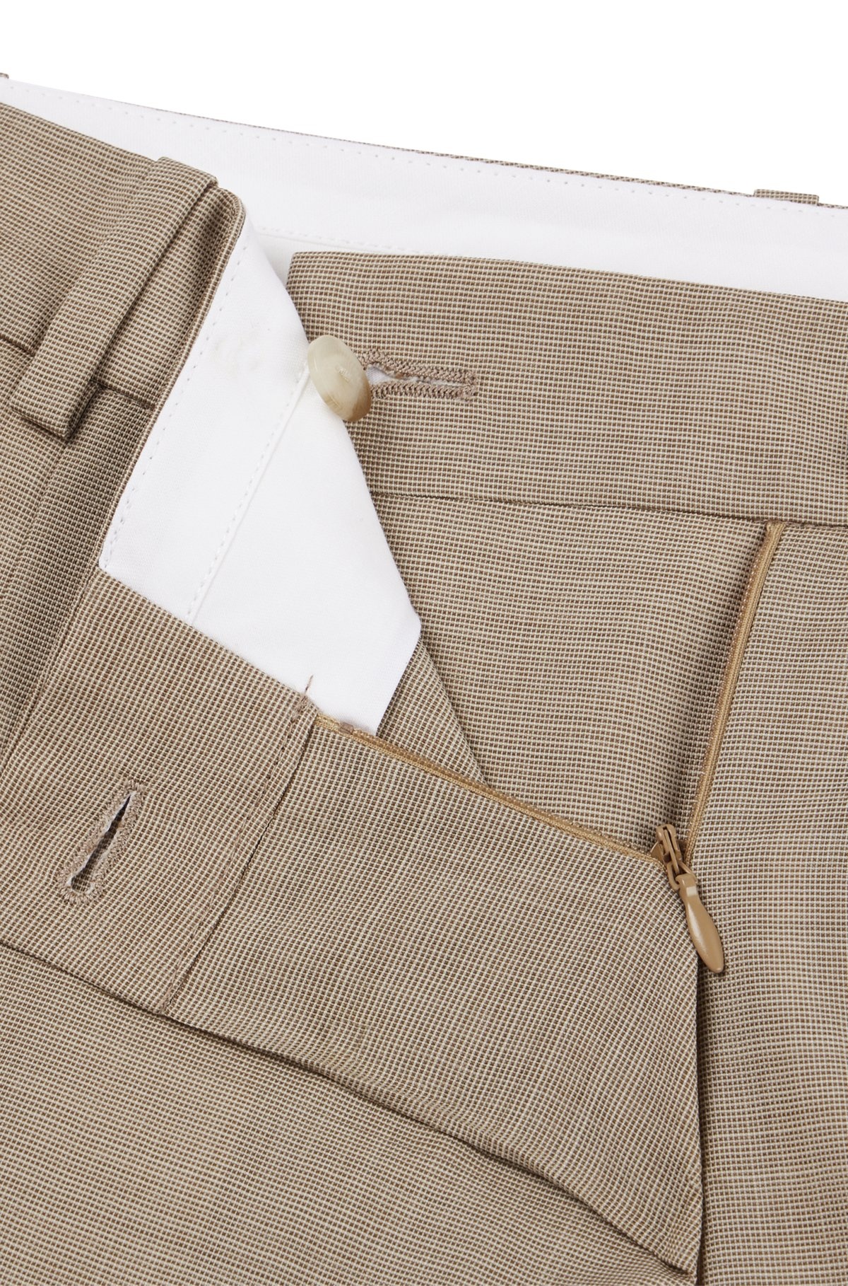 STRAIGHT-FIT REGULAR-RISE TROUSERS IN VIRGIN WOOL - 6