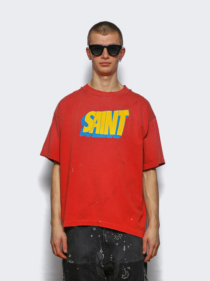 SAINT M×××××× Saint T-shirt Red outlook