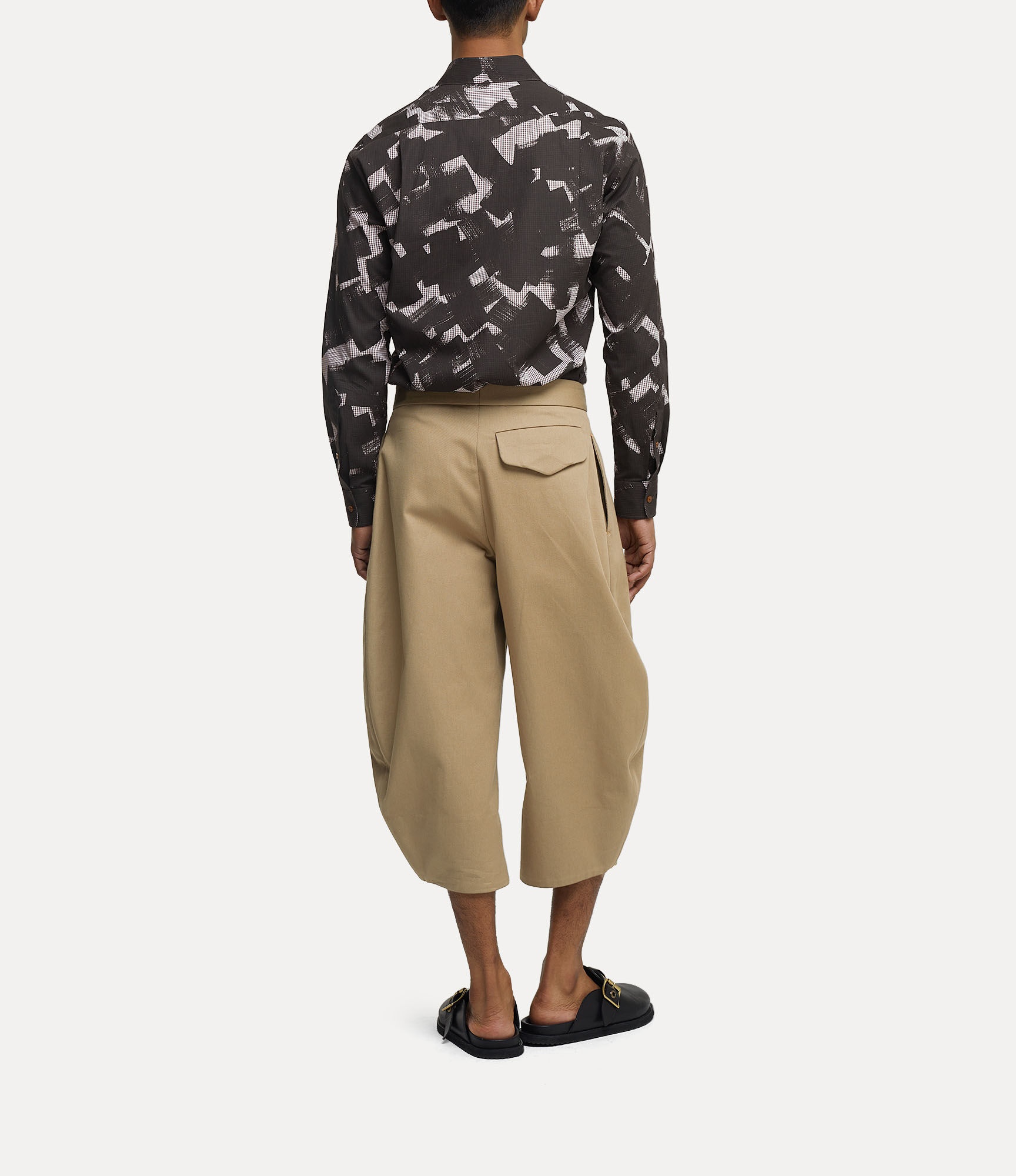 TWO BUTTON KRALL SHIRT - 4