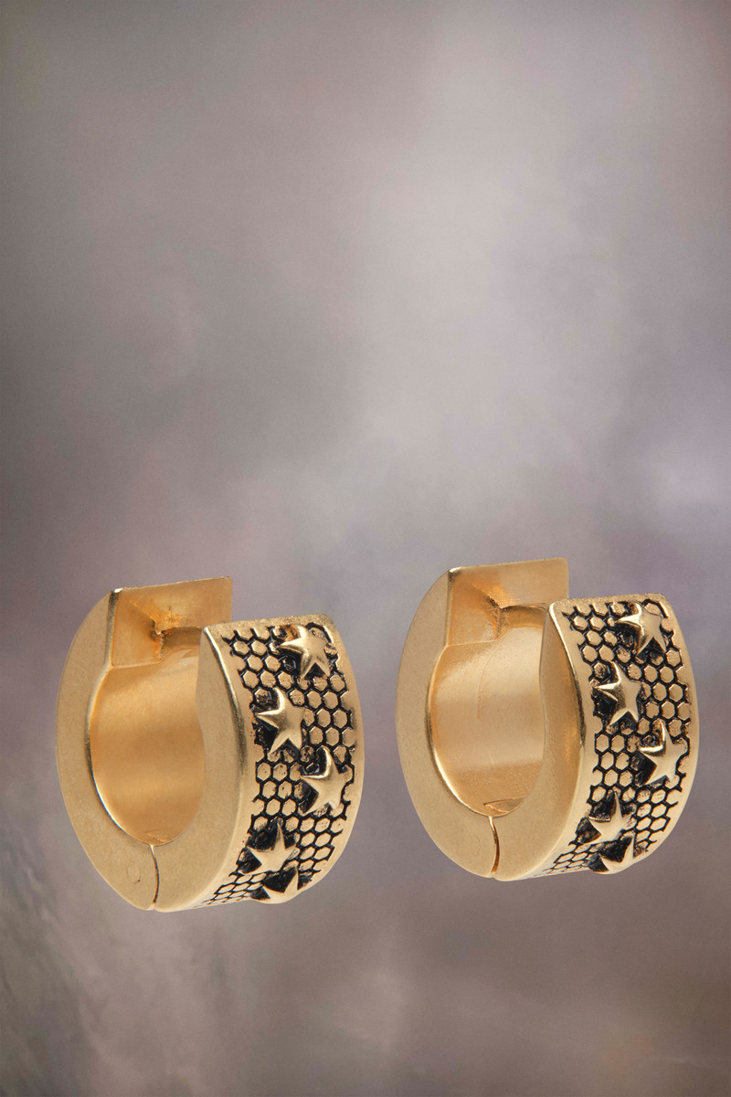 Maison Margiela Star hoop earrings outlook