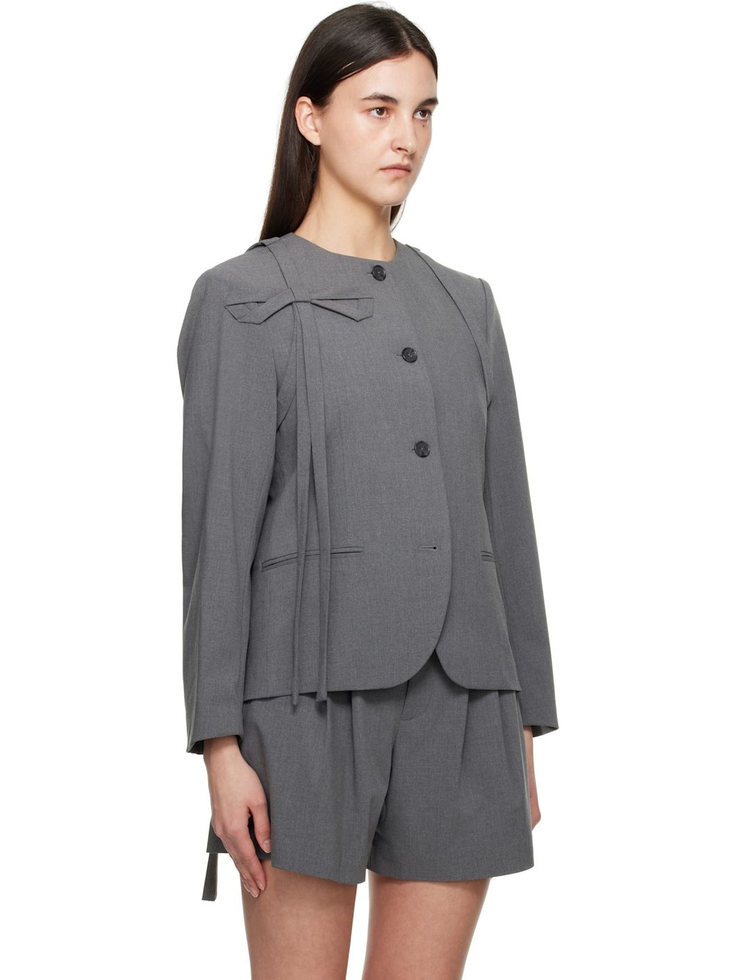 Gray Kallo Blazer - 2