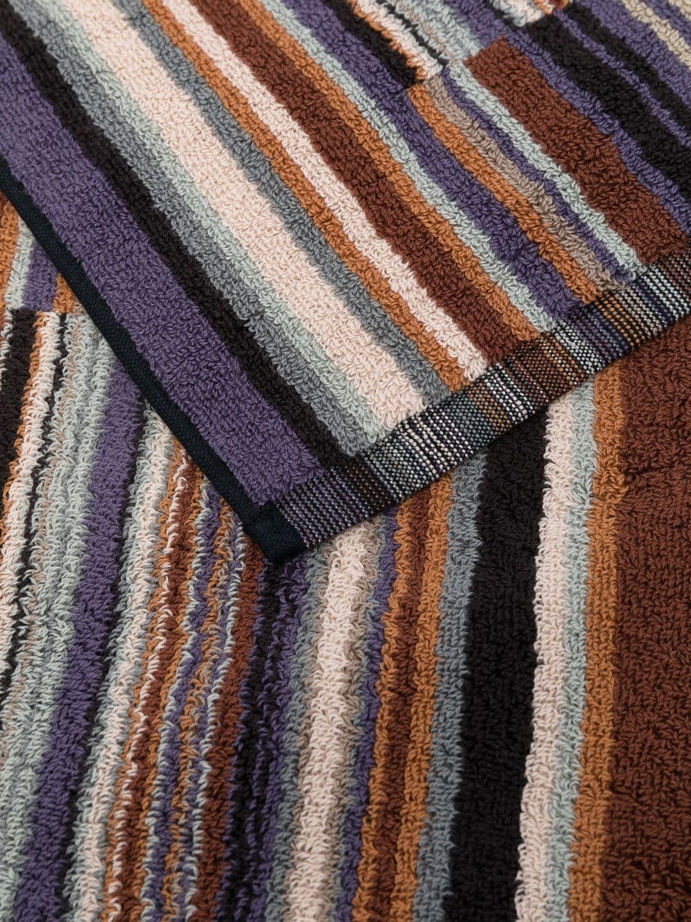 stripe-print bath mat - 2