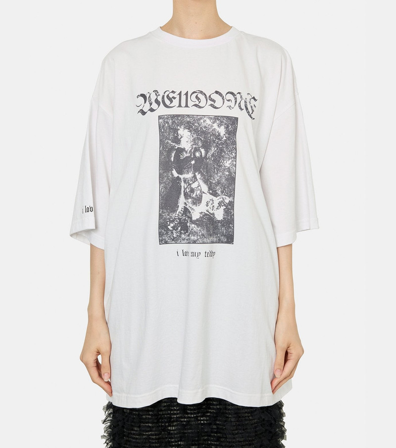 We11done TEDDY SLEEVED TSHIRT outlook