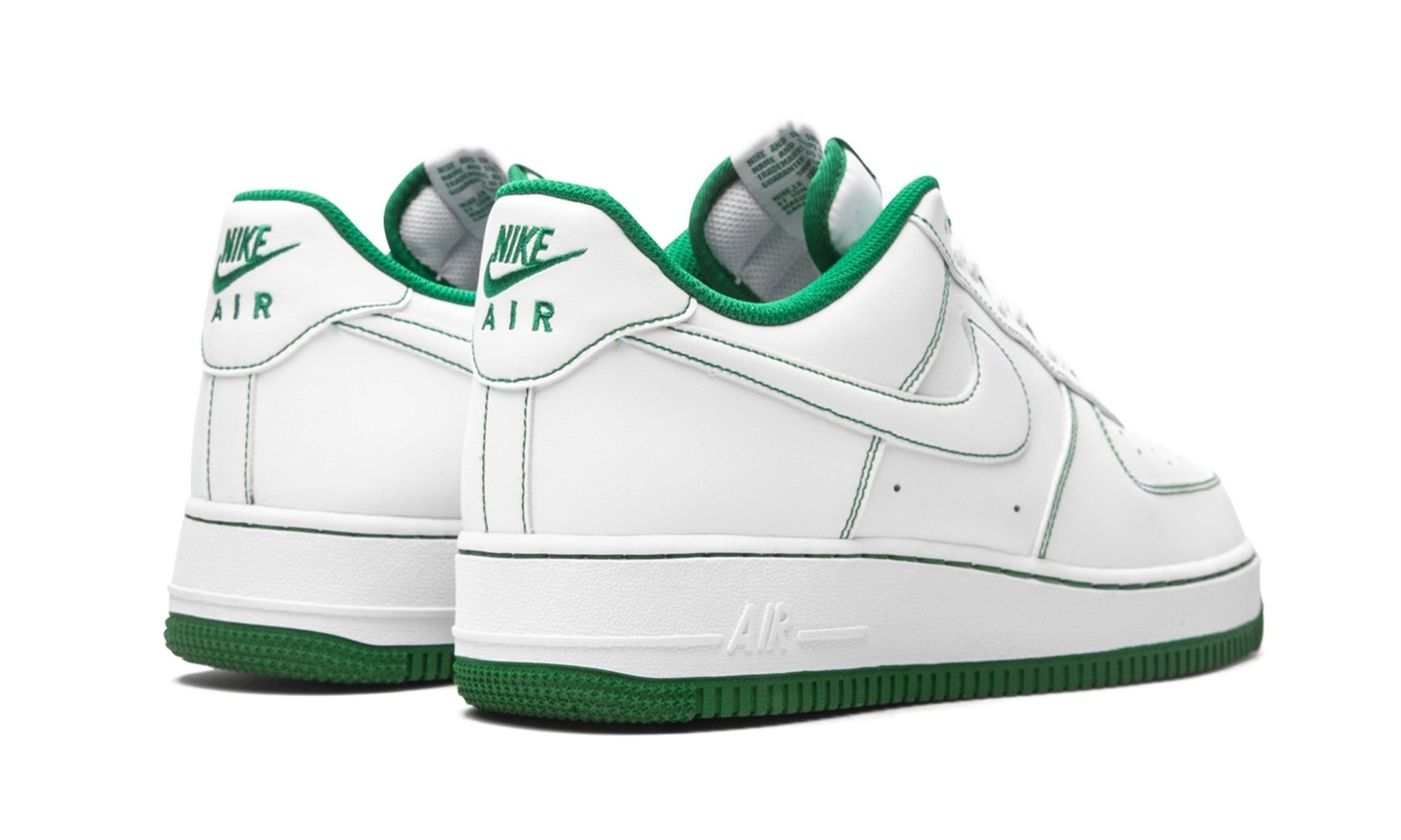 Air Force 1 Low '07 "Contrast Stitch - White / Pine Green" - 3
