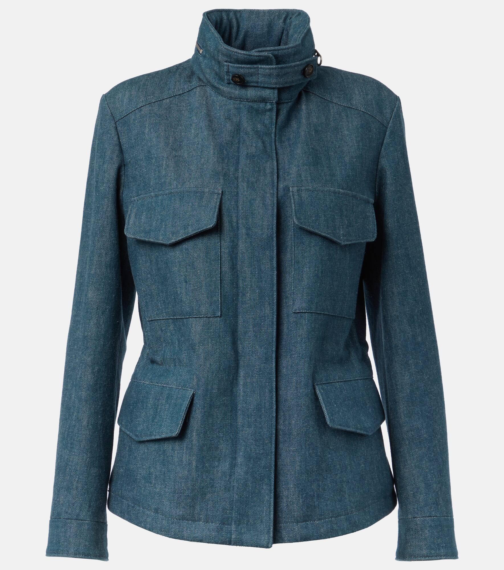 Traveller Mini denim field jacket - 1