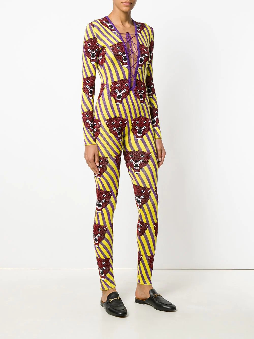 tiger face jumpsuit - 3