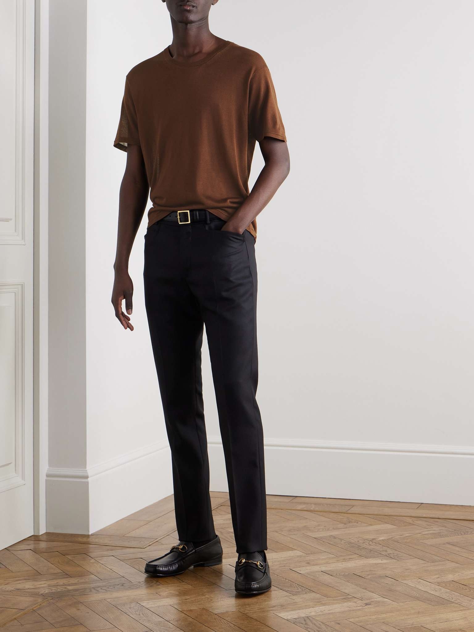 Silk-Blend T-Shirt - 2