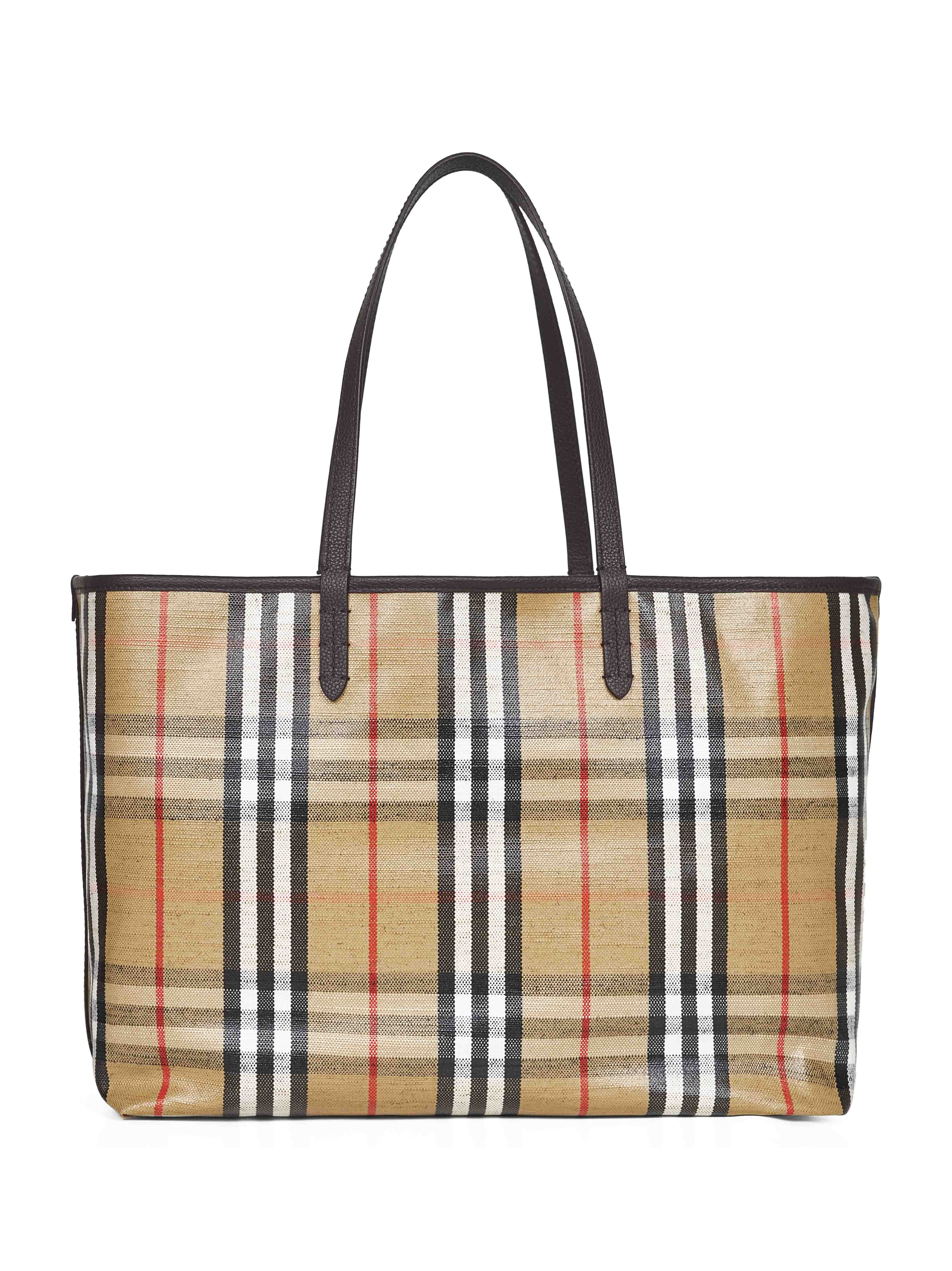 Burberry Women Beige Highlands Medium Tote Bag - 3