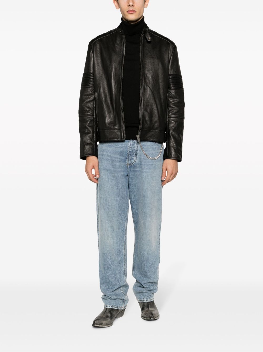 Bobby fine-ribbed raw-cut jumper - 3