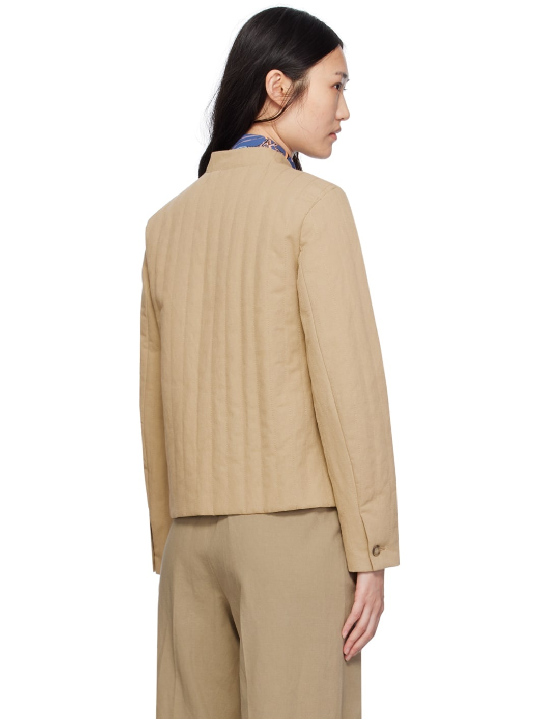 Beige Aurore Jacket - 3