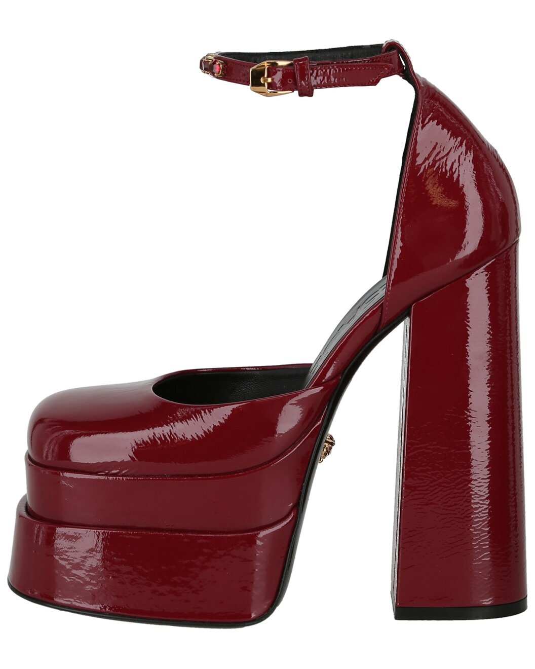 Versace Medusa Aevitas 155 Platform Leather Pump - 2